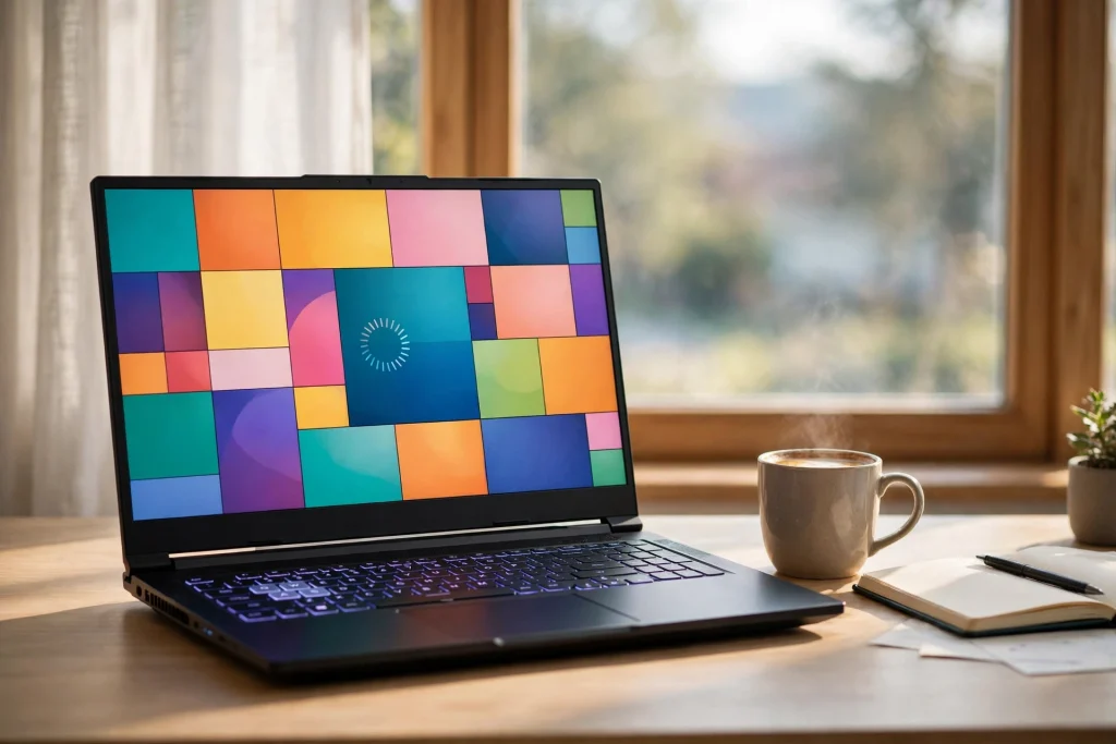 A gaming laptop booting up in seconds shows how a 512 GB SSD drive is more than enough for the Windows 10 OS and everyday work.
