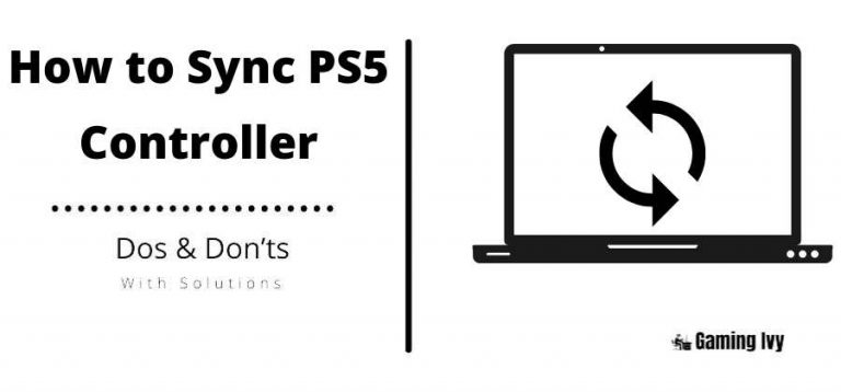 How to Sync PS5 Controller