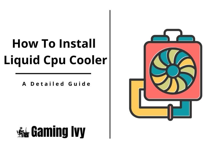 How To Install Liquid Cpu Cooler